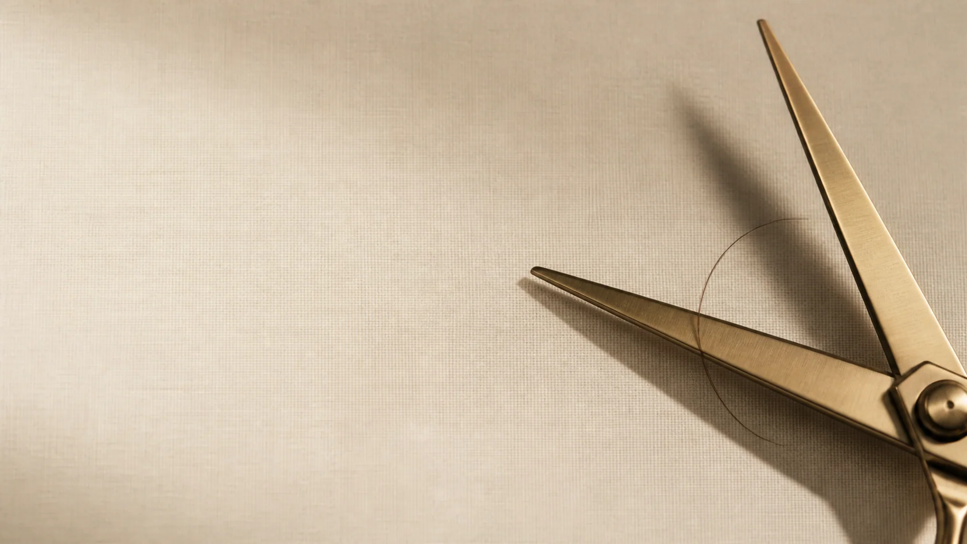 Cut with intention campaign still life